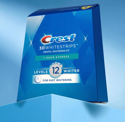 Crest 3D Whitestrips 1 Hour Express - 20 Treatments